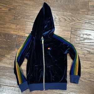 Designer brand Aviator Nation Velvet Hoodie